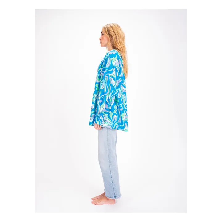 Virginie de Vinster Blouse Gobinde | Bleu
