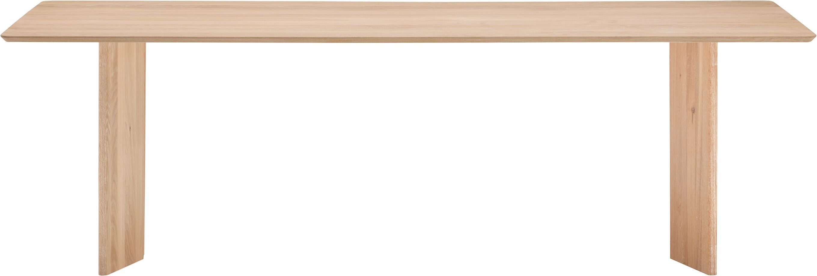ELIANA Tisch - Eiche weiss / B: 240.0 cm x T: 95.0 cm x H: 75.0 cm