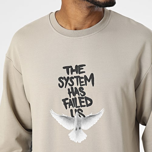 Sweat Crewneck Taupe