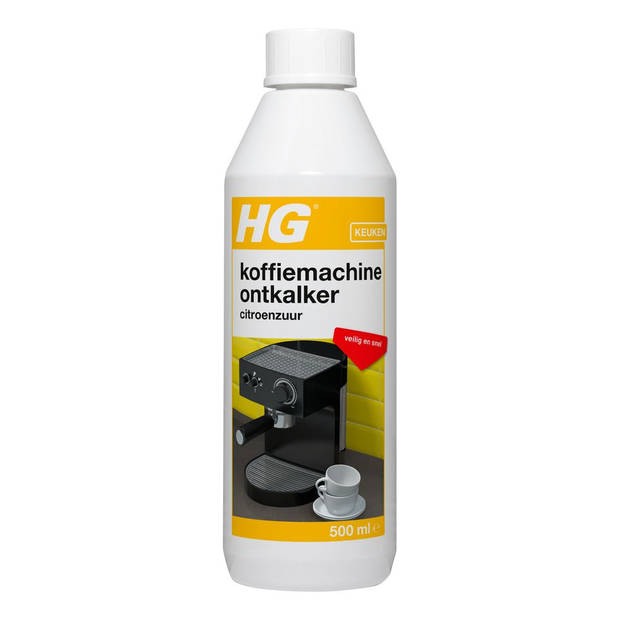 HG koffiemachine ontkalker citroenzuur 500 ml