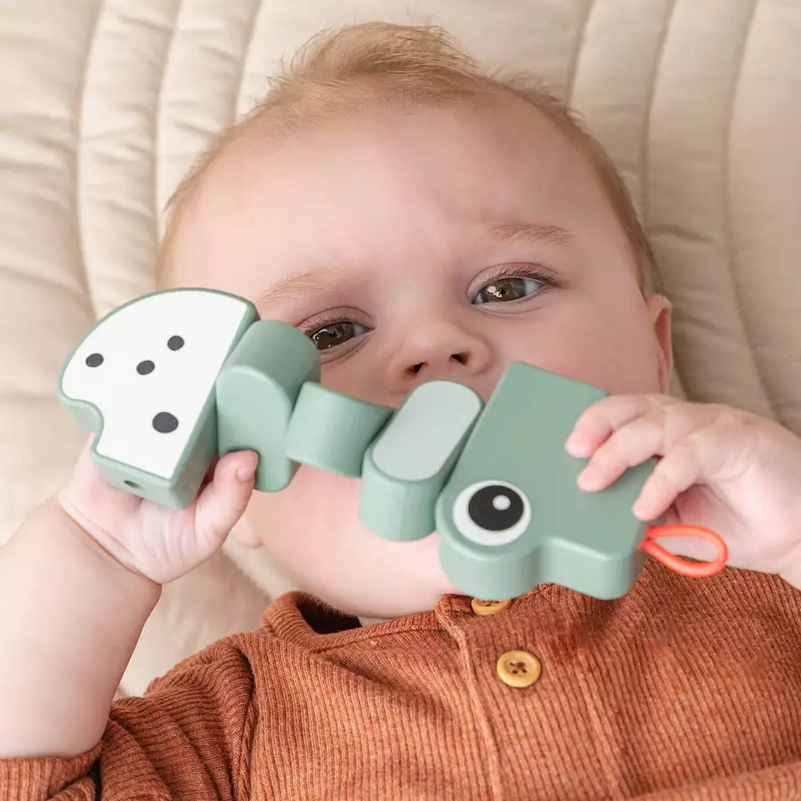 Done by Deer™ Twist & Turn Spielzeug Croco, grün