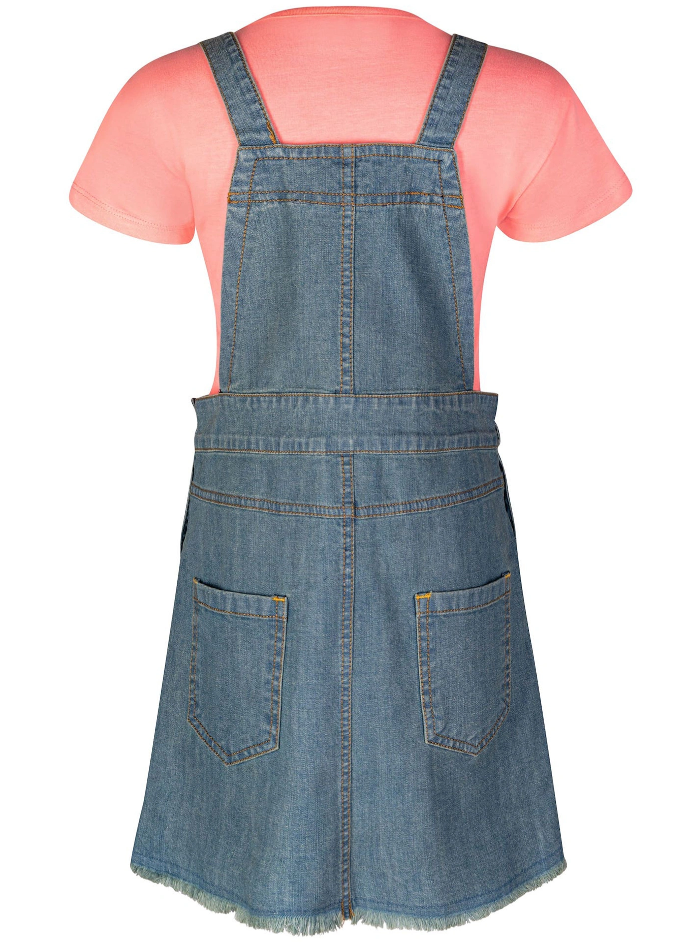 Latzkleid RAINBOW 2-teilig in jeans blue