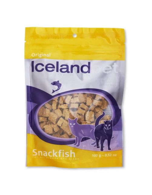 Icelandpet Cat Original Snackfish - Kattensnack - 100 g
