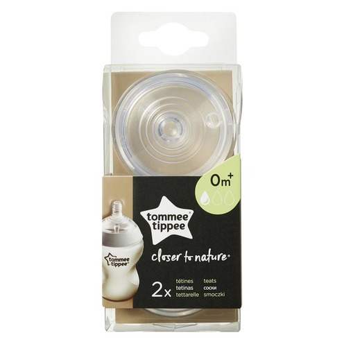 2 Tétines CTN débit lent - TOMMEE TIPPEE