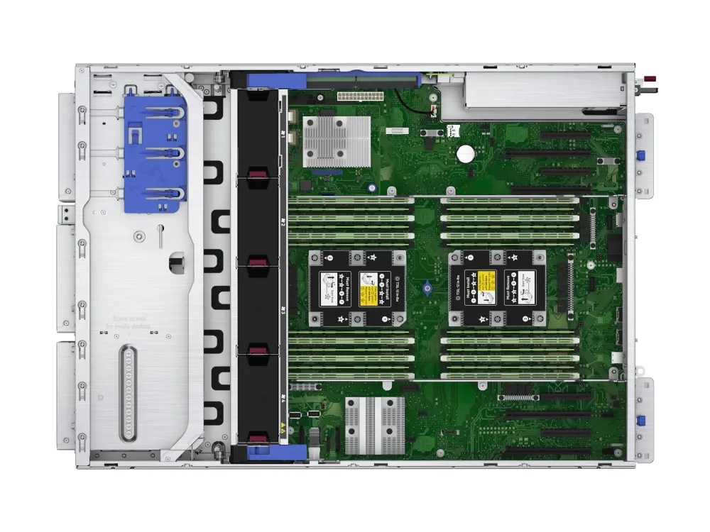 HPE ProLiant ML350 Gen10 Base - Server - tower 4U - 2-vejs - 1 x Xeon Silver 4208 / op til 3.2 GHz - RAM 16 GB - SATA/SAS - hot-swap 2.5