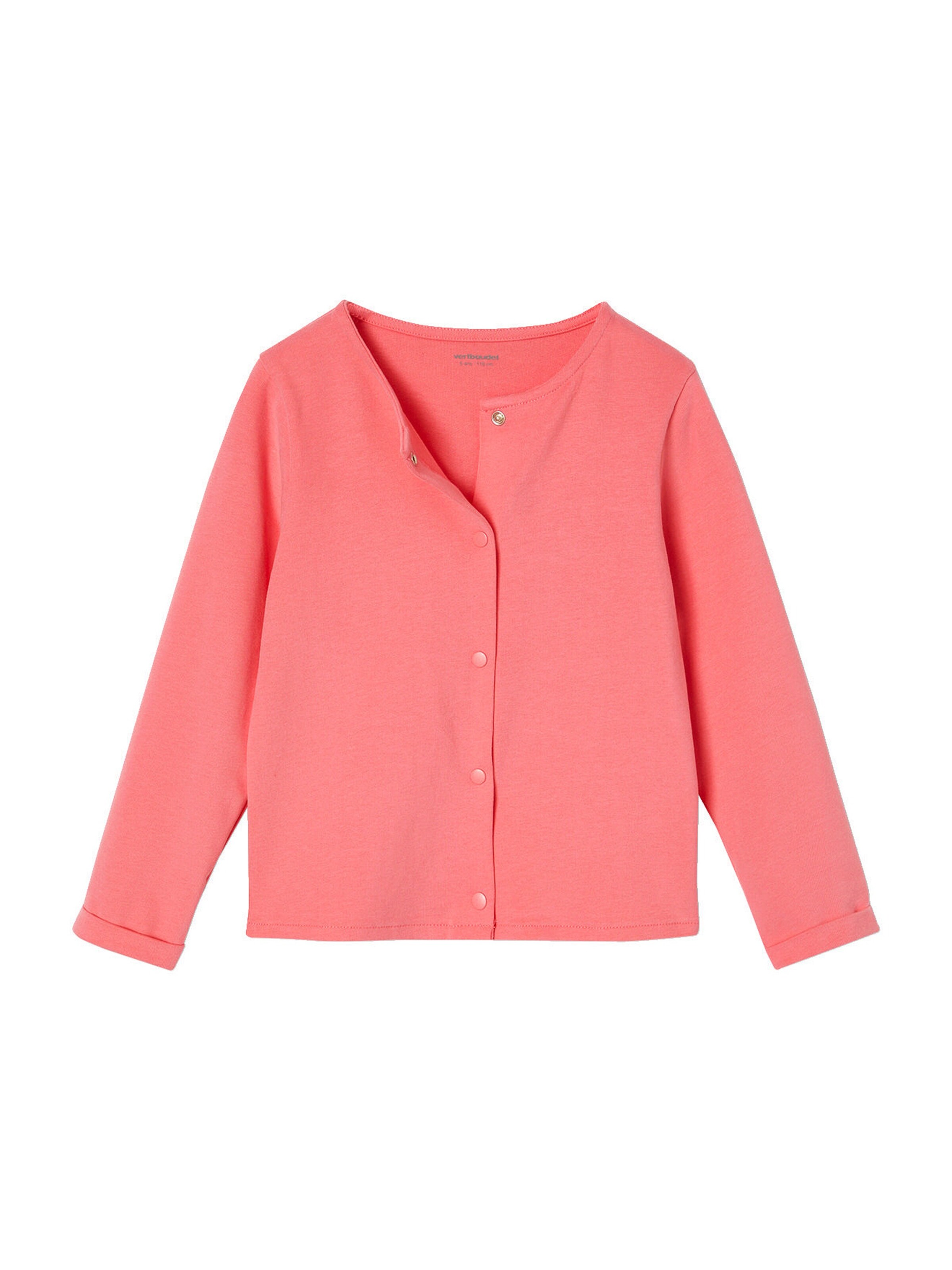 Vertbaudet Mädchen-Set: Kleid + Cardigan rosa