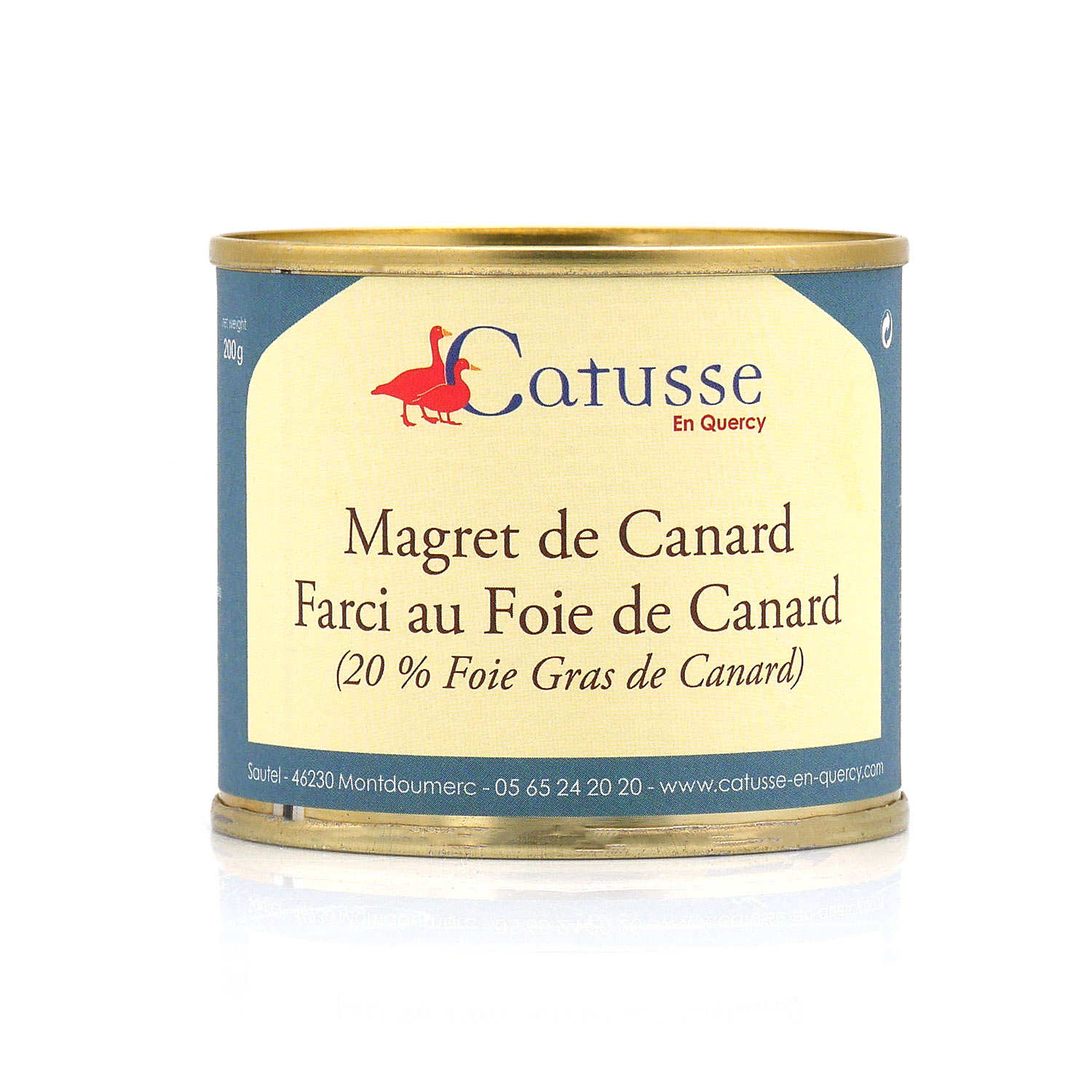 Magret fourré au foie de canard entier 20 %