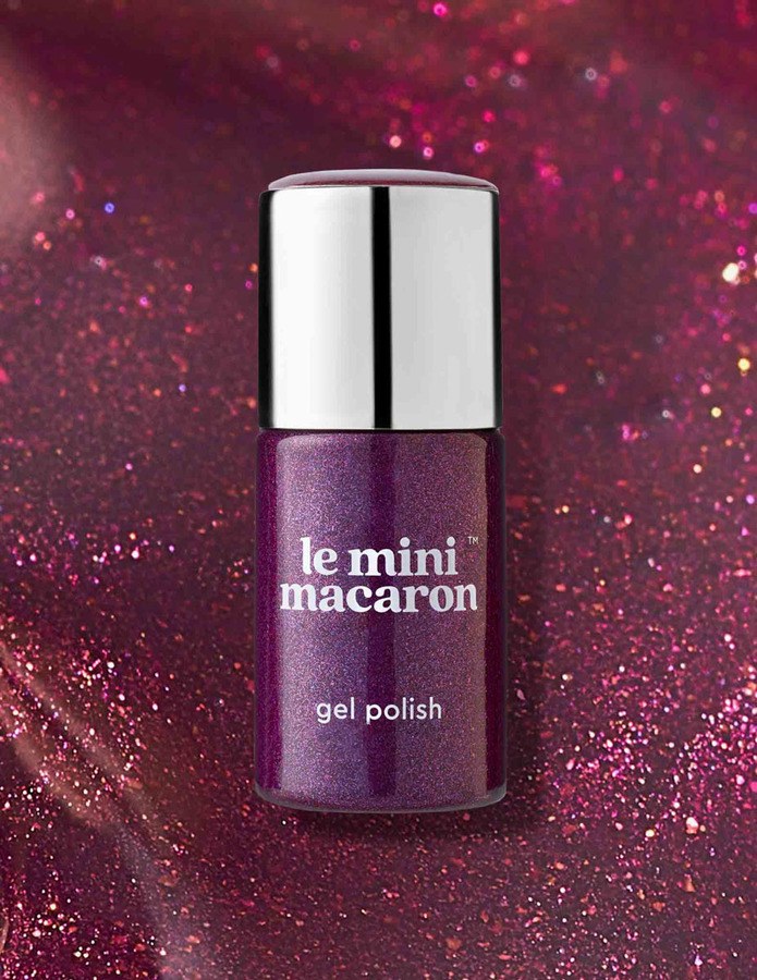 Le Mini Macaron Single Gel Polish Dark Plum 10ml