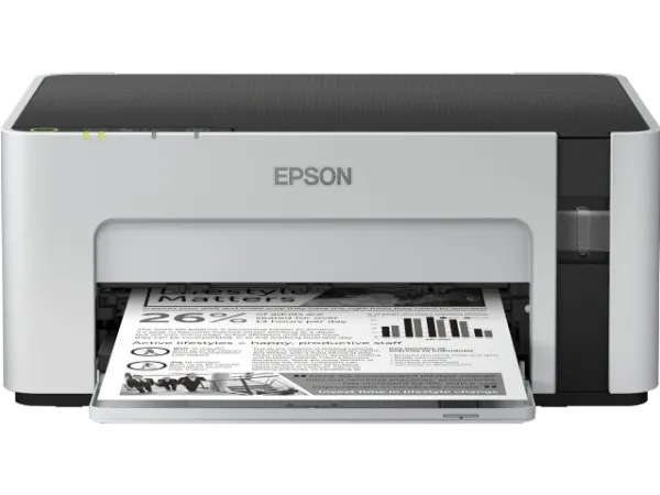 Epson EcoTank ET-M1120 - Printer - S/H - blækprinter - kan genopfyldes - A4/Legal - 1440 x 720 dpi - op til 15 spm - kapacitet: 150 ark - USB 2.0