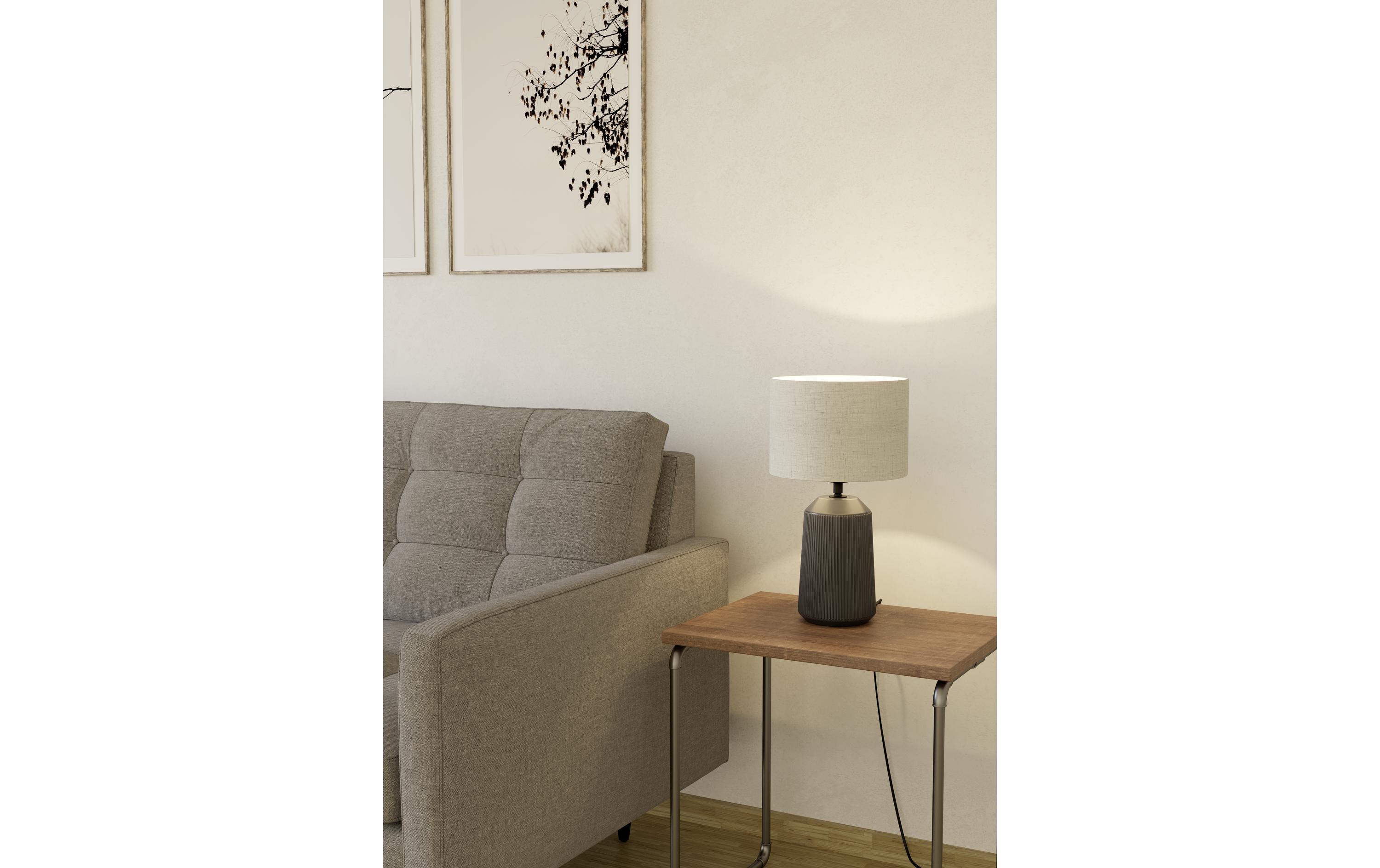 Tischleuchte CAPALBIO grau exkl. E27 1x40WTischlampe
