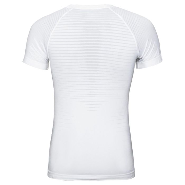 Odlo Herre T-shirts Top Crew Neck Short Sleeve Performan Hvid