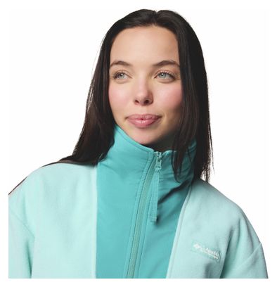Polaire Columbia 1/2 Zip Sequoia Grove Bleu Femme
