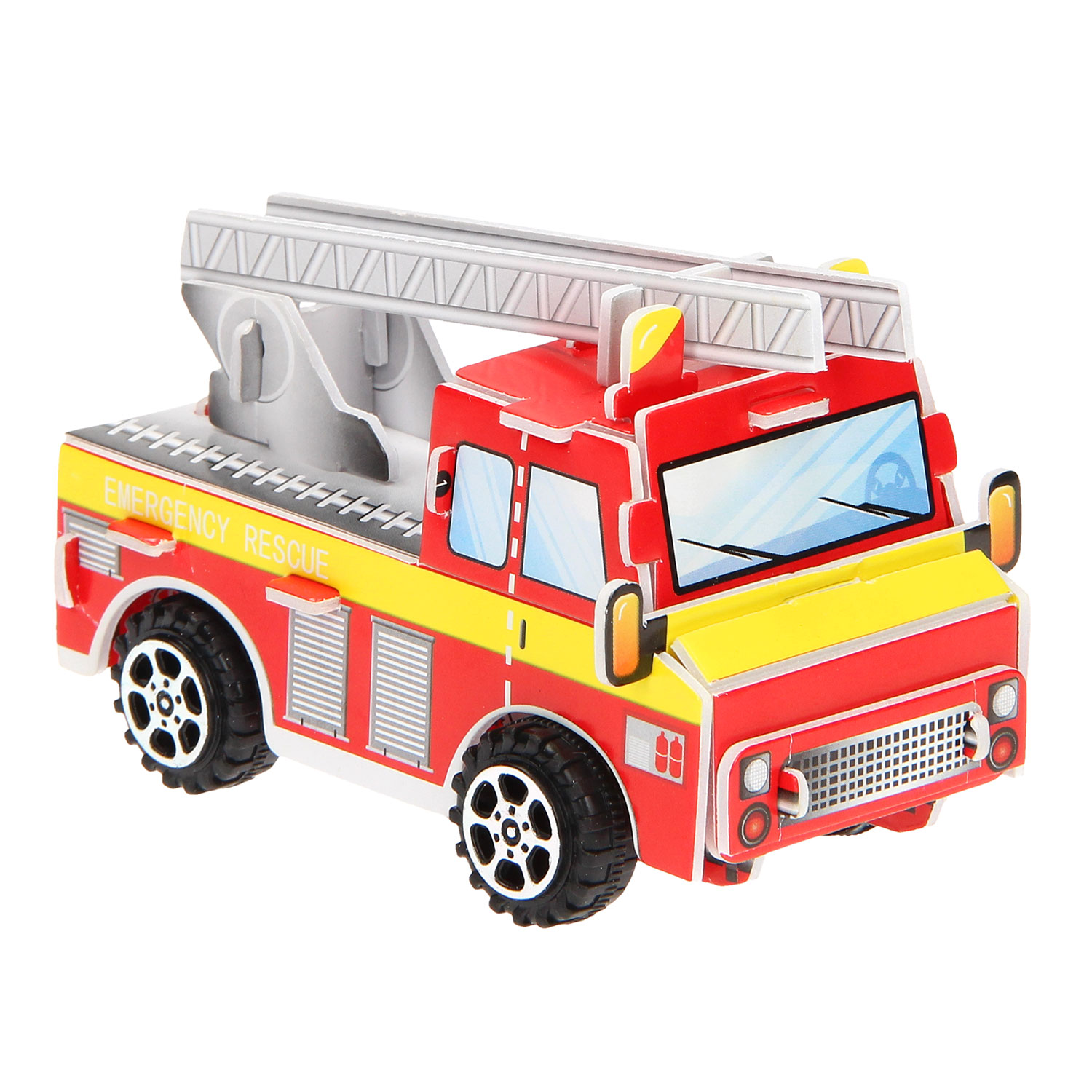 3D Puzzel Brandweerauto
