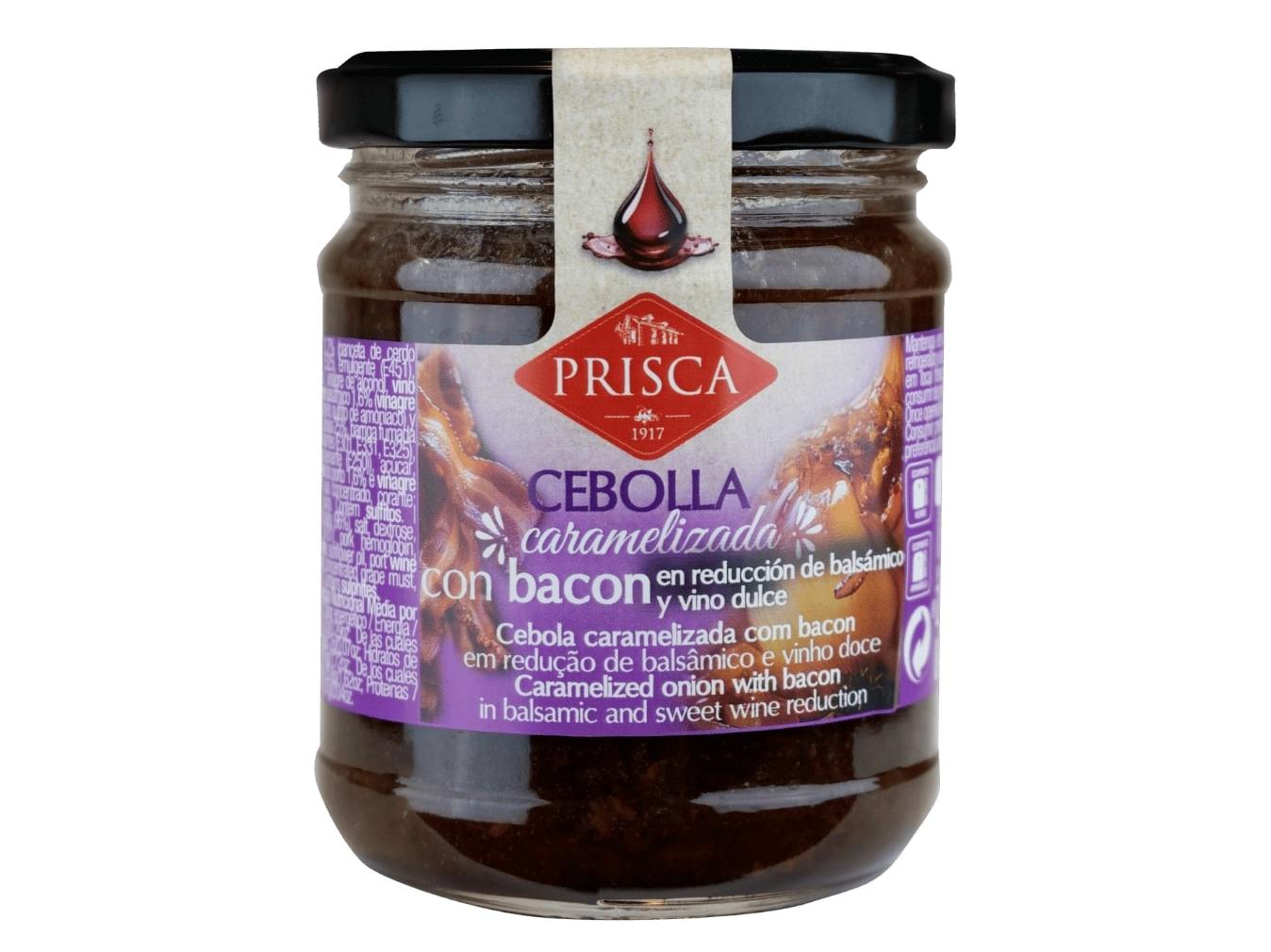 CEBOLA PRISCA COM BACON CARAMELIZADO 230G