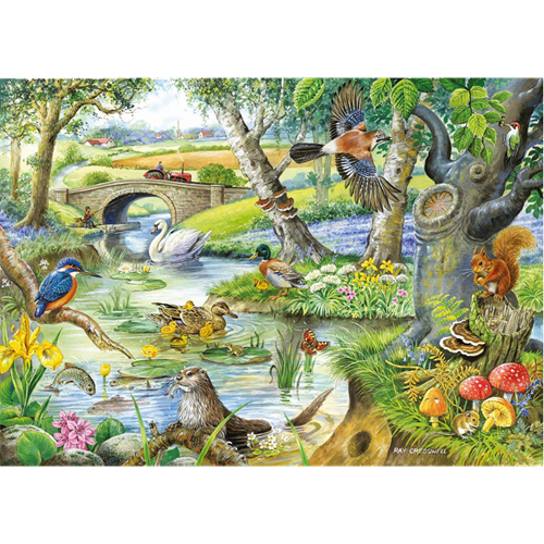 Contes de la rivière big 500pc puzzle