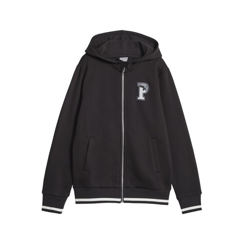 Puma - PUMA SQUAD FULL ZIP HOODIE FL B - Noir