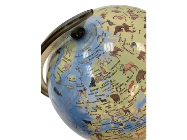 Science Globus med Dyr og Lys 20 cm