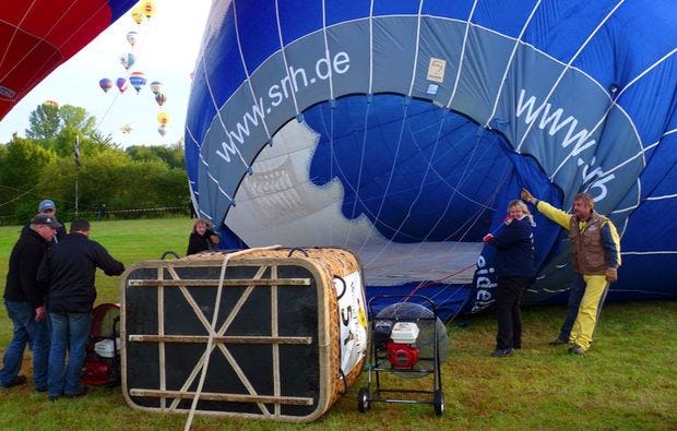 Ballonfahrt in Pforzheim als Geschenkidee
