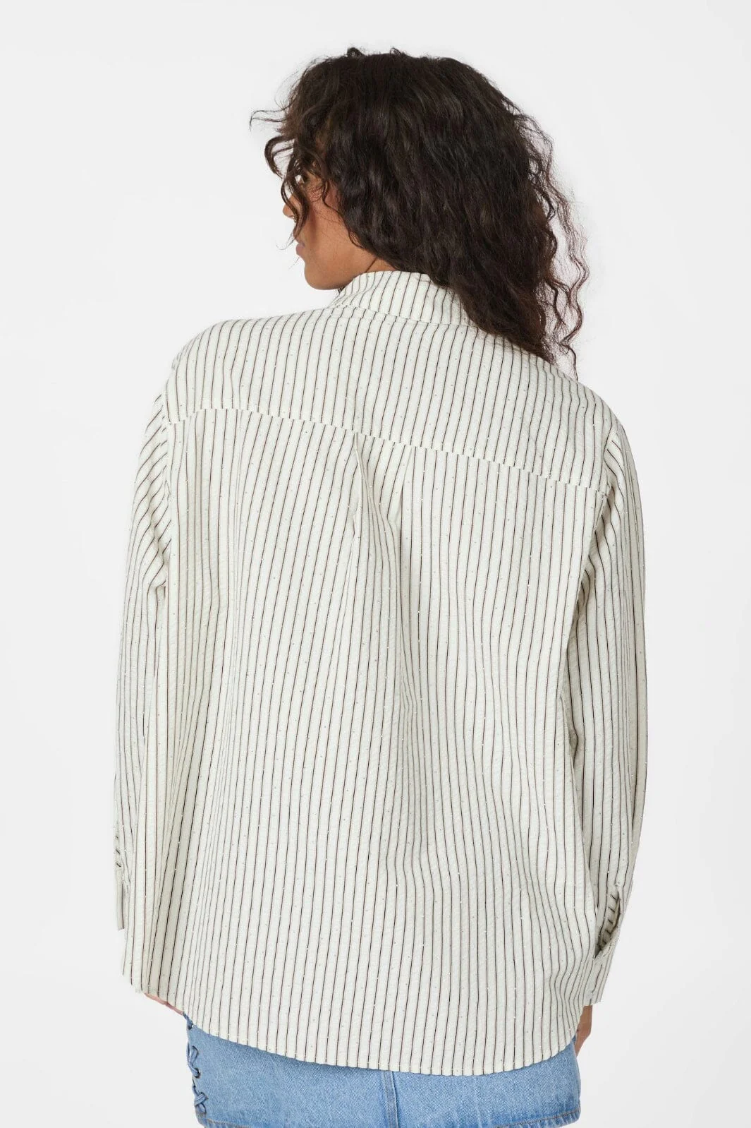 Neo Noir Dalma Crepe Stone Shirt 165697