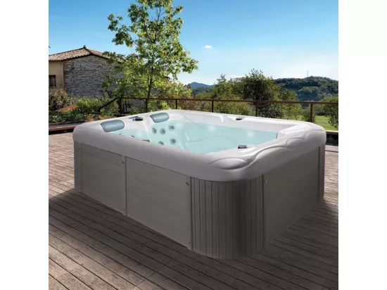 Spa rigide cuve acrylique et châssis bois ML300 (3 places dont 2 allongées)