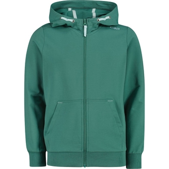 CMP Girls Cotton Zip Hoodie Agave Kinder