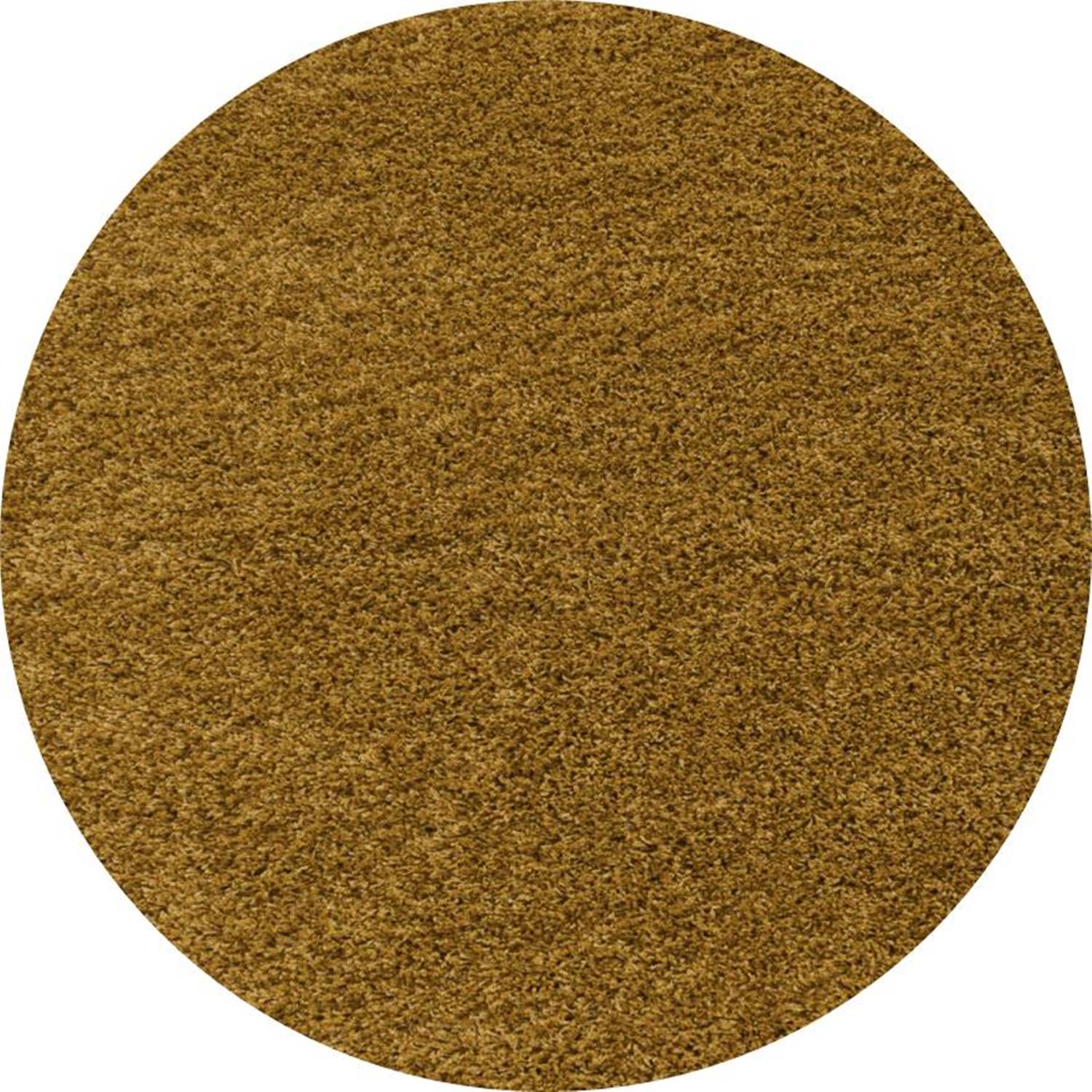 Runde Hochflor Teppich - Flauschiger Langflor Shaggy Teppich, Wohnzimmerteppich