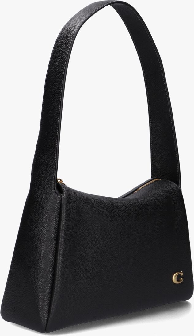 zwarte coach schoudertas lola shoulder bag