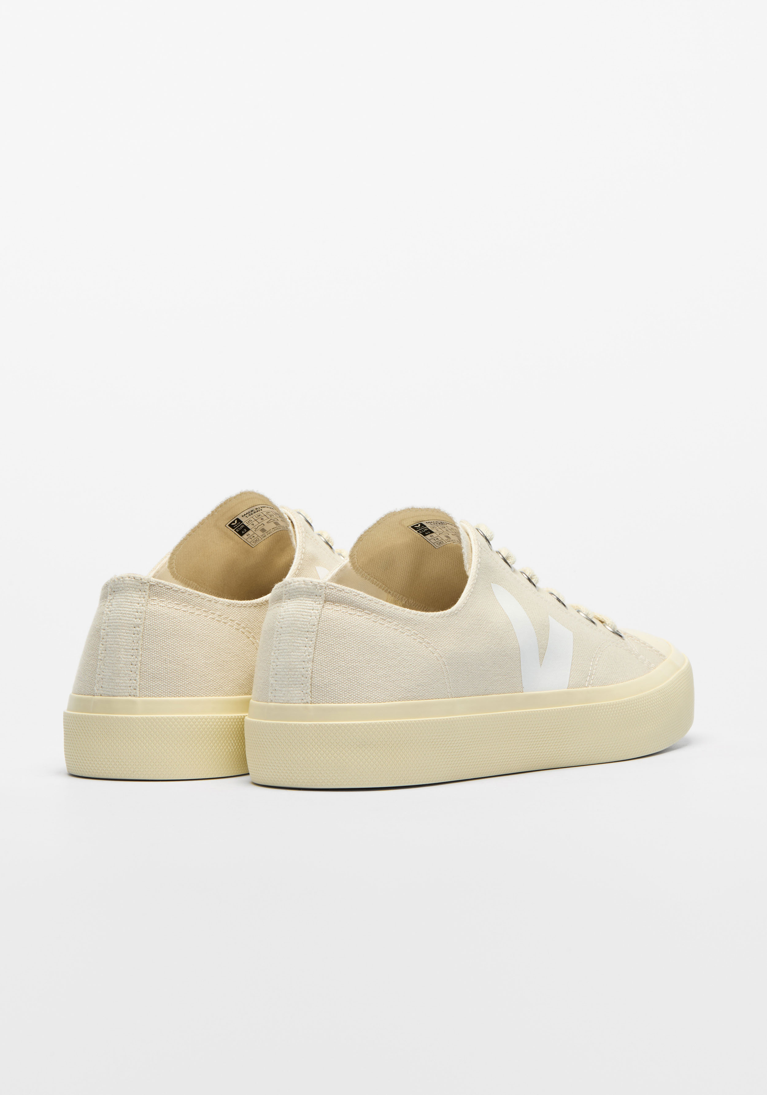 Veja Sneaker Wata II Low Canvas Pierre White - vegan