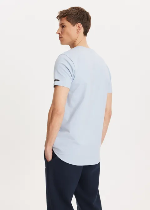 Basic t-shirt blauw (BLW.L)