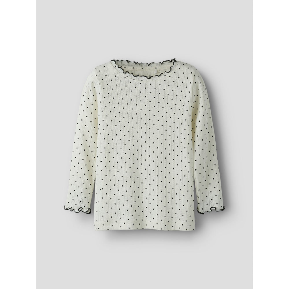 Køb Name It Cloud Dancer Nmftania Ls Slim Top