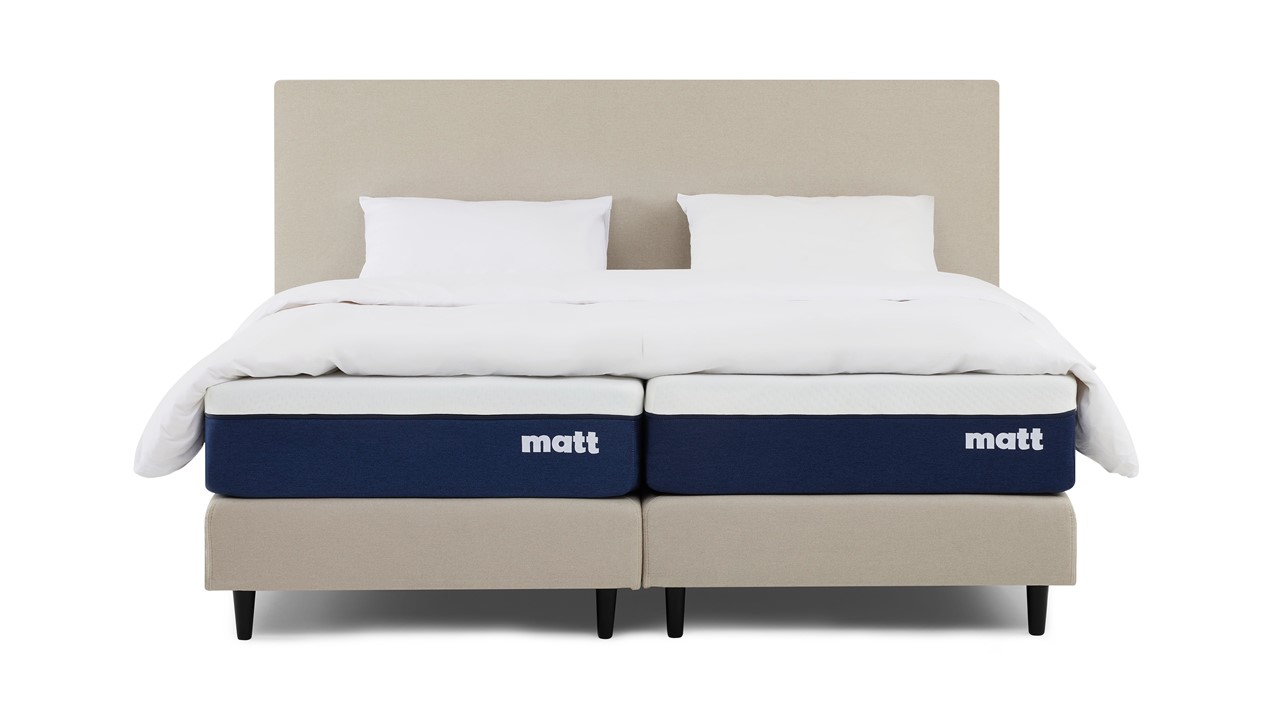Matt Sleeps Boxspring Original met matras Matt beige