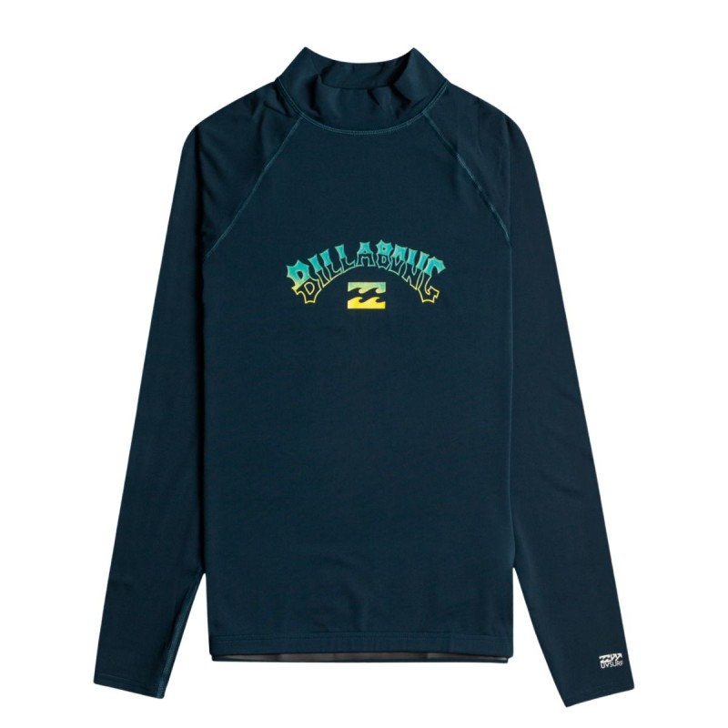 Lycra Billabong Arch Manches Longues Navy - The Corner Shop