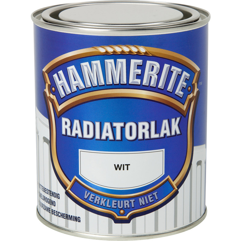 Hammerite radiatorlak 750ml wit