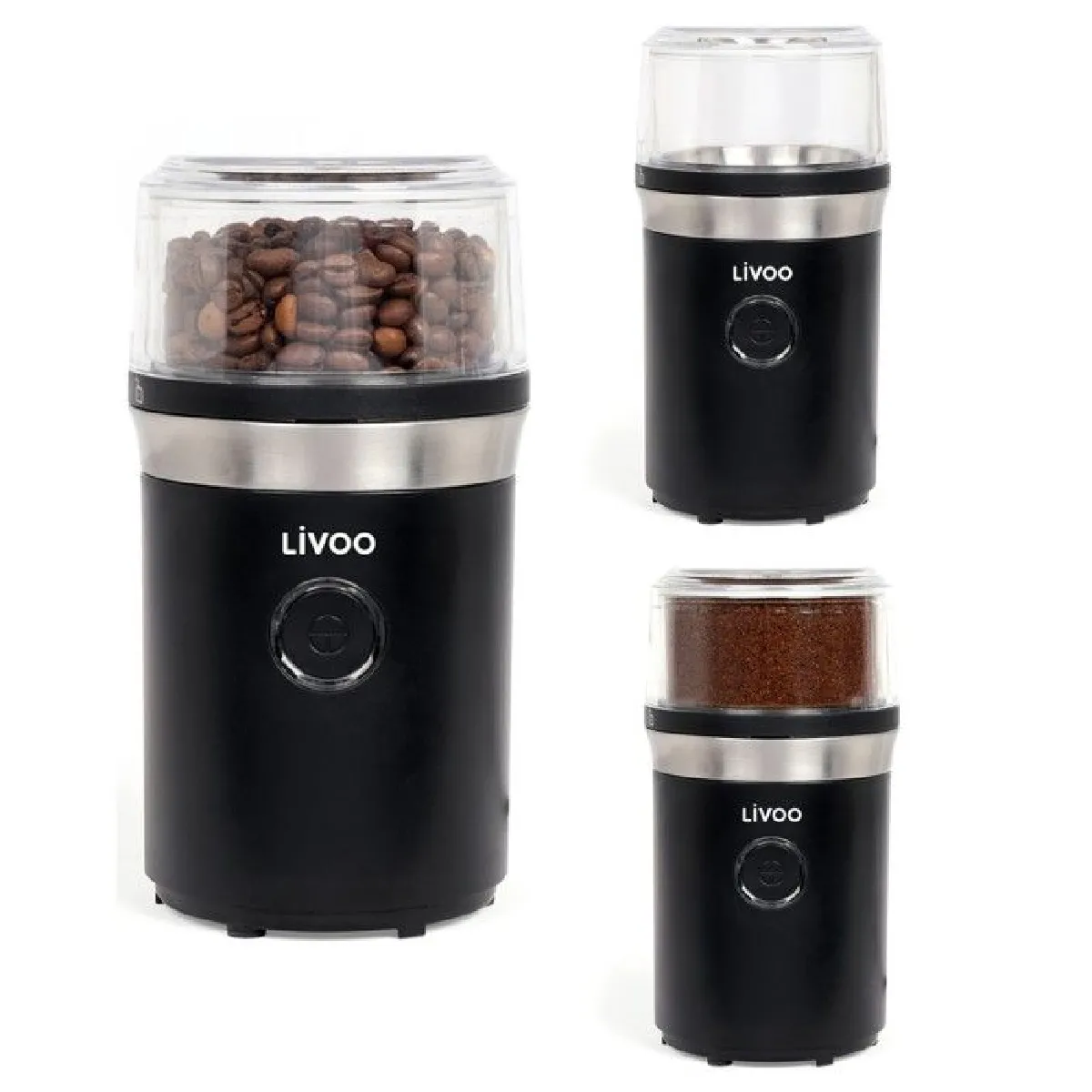 Livoo Moulin à Café - Noir