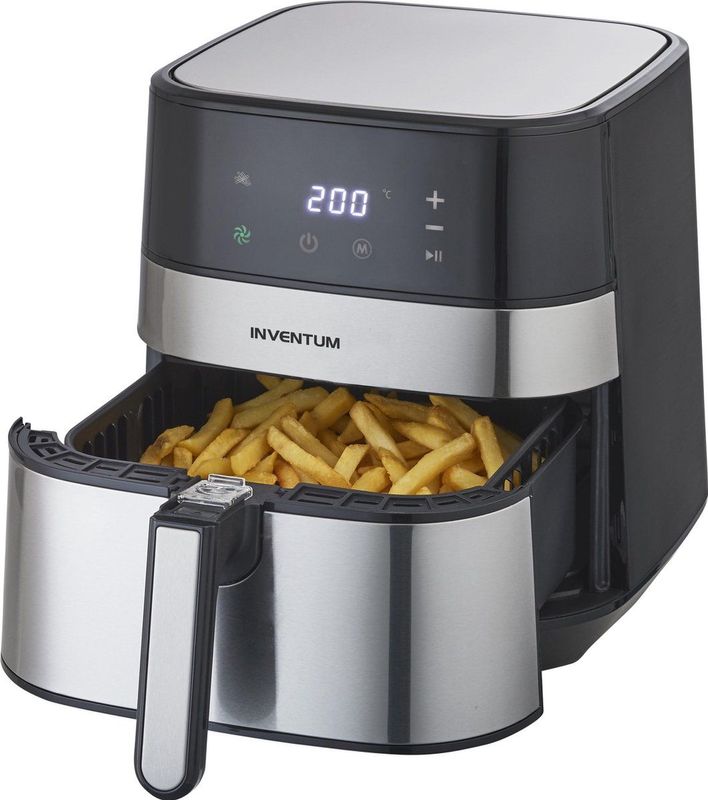 Inventum - GF500HLD - Airfryer - Zwart/RVS - 5 liter - 1700 watt