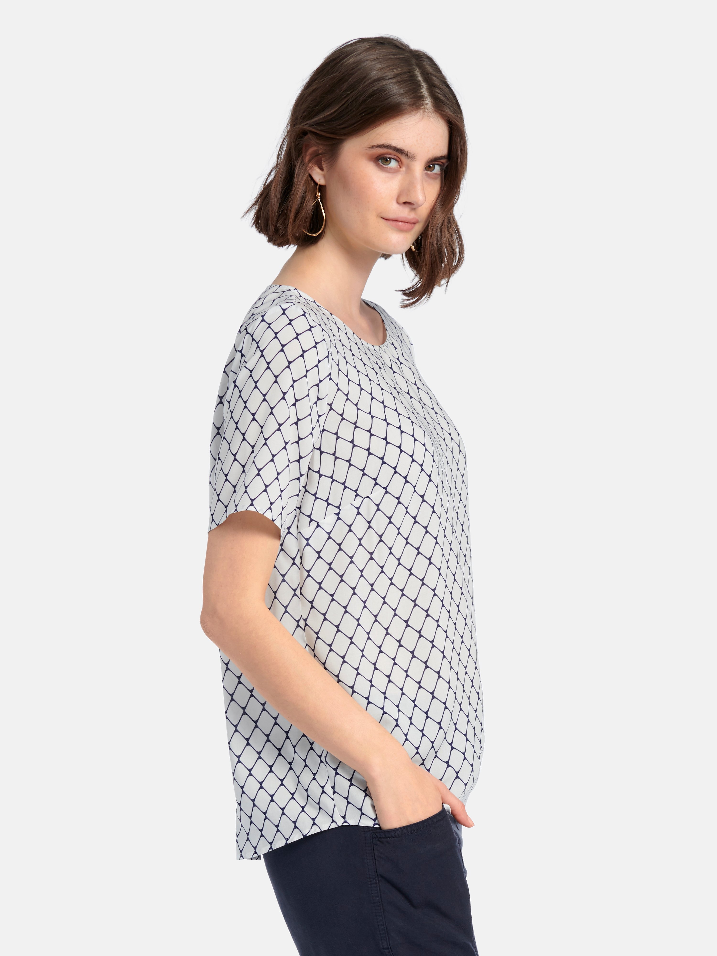Blusen-Shirt zum Schlupfen