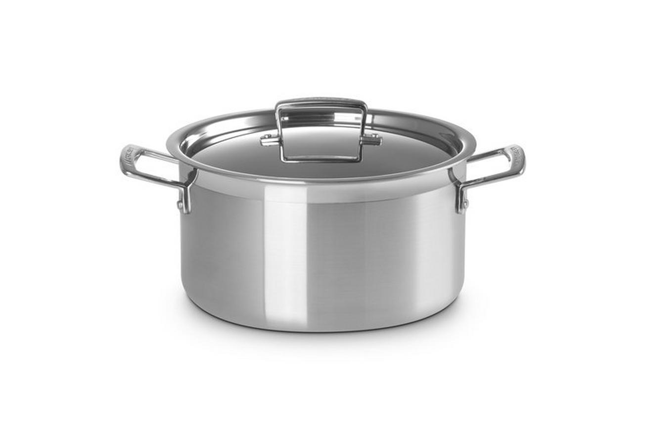 Le Creuset 3-ply Stainless Steel 53810000010001 roestvaststaal, 3-delige pannenset