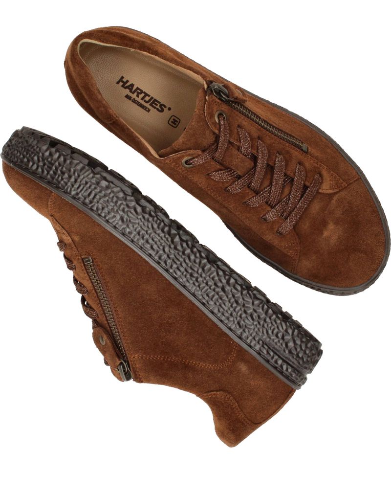 Hartjes Veterschoenen Cognac Dames