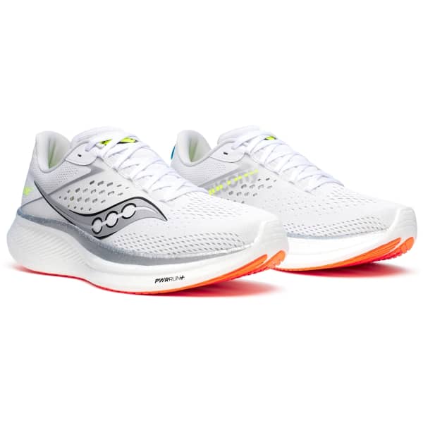 Chaussure running SAUCONY RIDE 17 WHITE/VIZI
