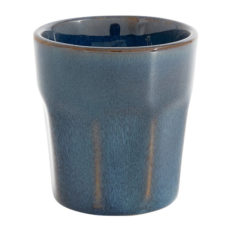 Espressokopje facet - donkerblauw - 100 ml