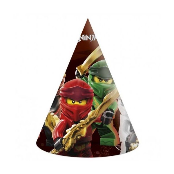 Procos 6 Chapéus Lego Ninjago - 3558722