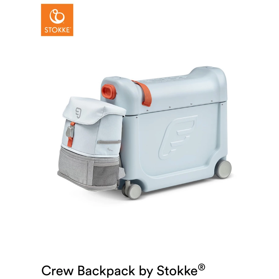 JETKIDS™ BY STOKKE® Aufsitzkoffer BedBox™ mit Crew BackPack™ Blue