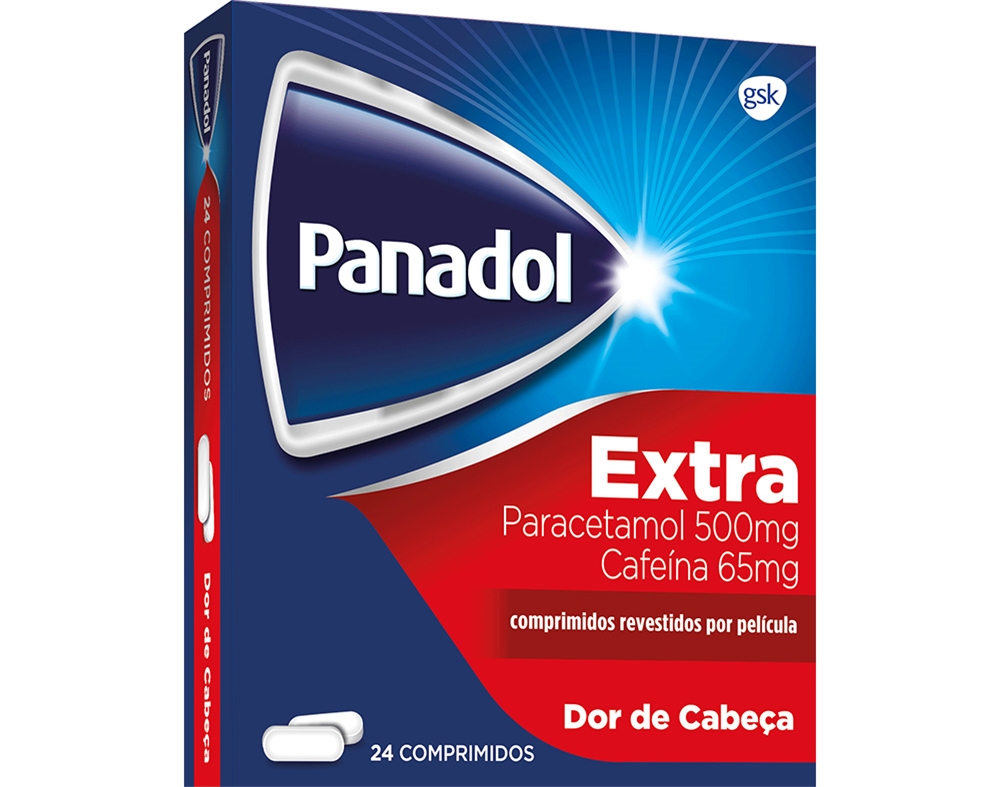 COMPRIMIDOS PANADOL EXTRA 500MG 65MG 24UN