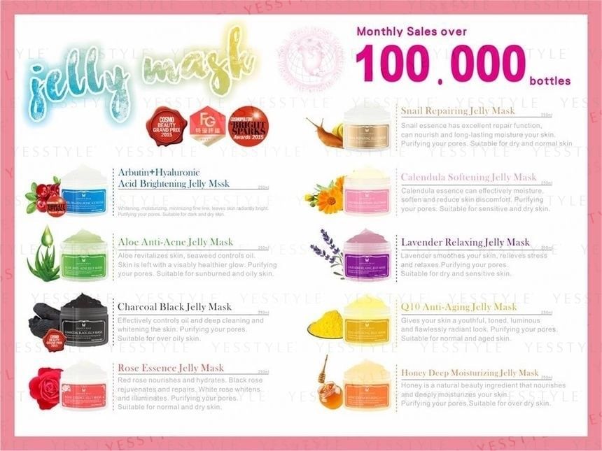 Annie's Way - Arbutine + hyaluronzuur verhelderend jellymasker