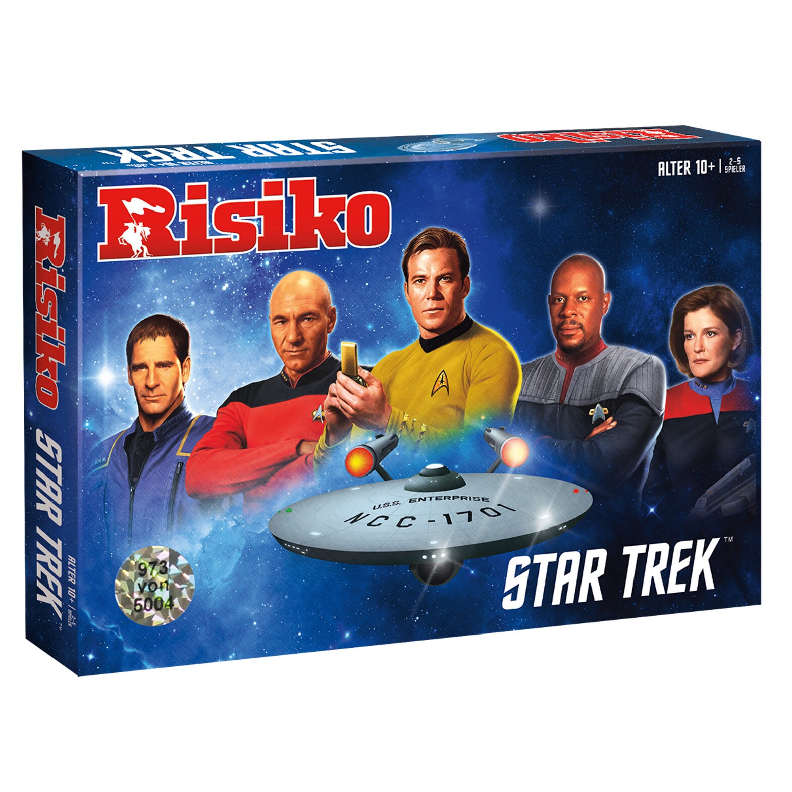 Risiko Star Trek Strategie Spiel Gesellschaftsspiel Brettspiel - streng limitiert - deutsch