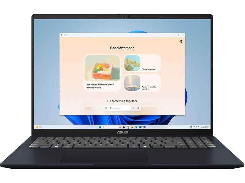 ASUS Vivobook 16 (X1607CA-MB110W) Eleganter Laptop mit leistungsstarkem Prozessor