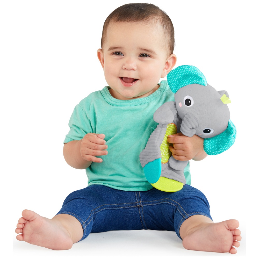 Bright Starts Snuggle & Teethe Plüsch-Beißring-Sortiment
