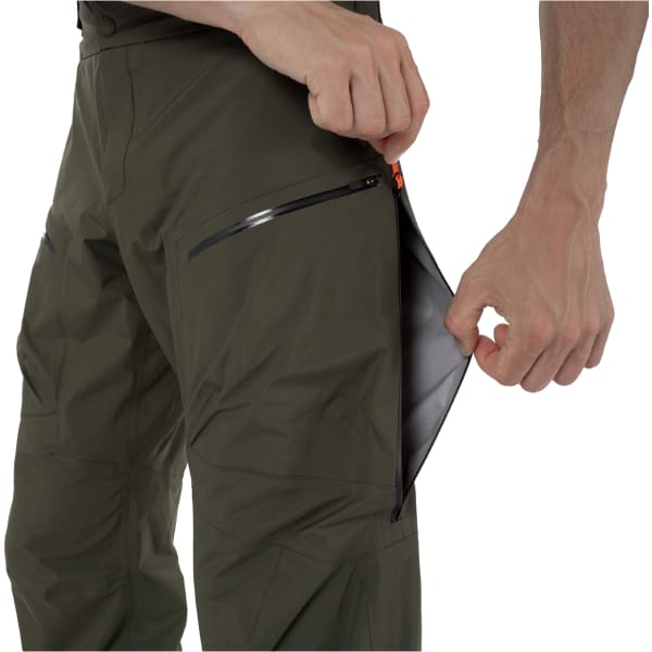 Pantalon ski de randonnée SALEWA SELLA 3L PTX PANT DARK OLIVE