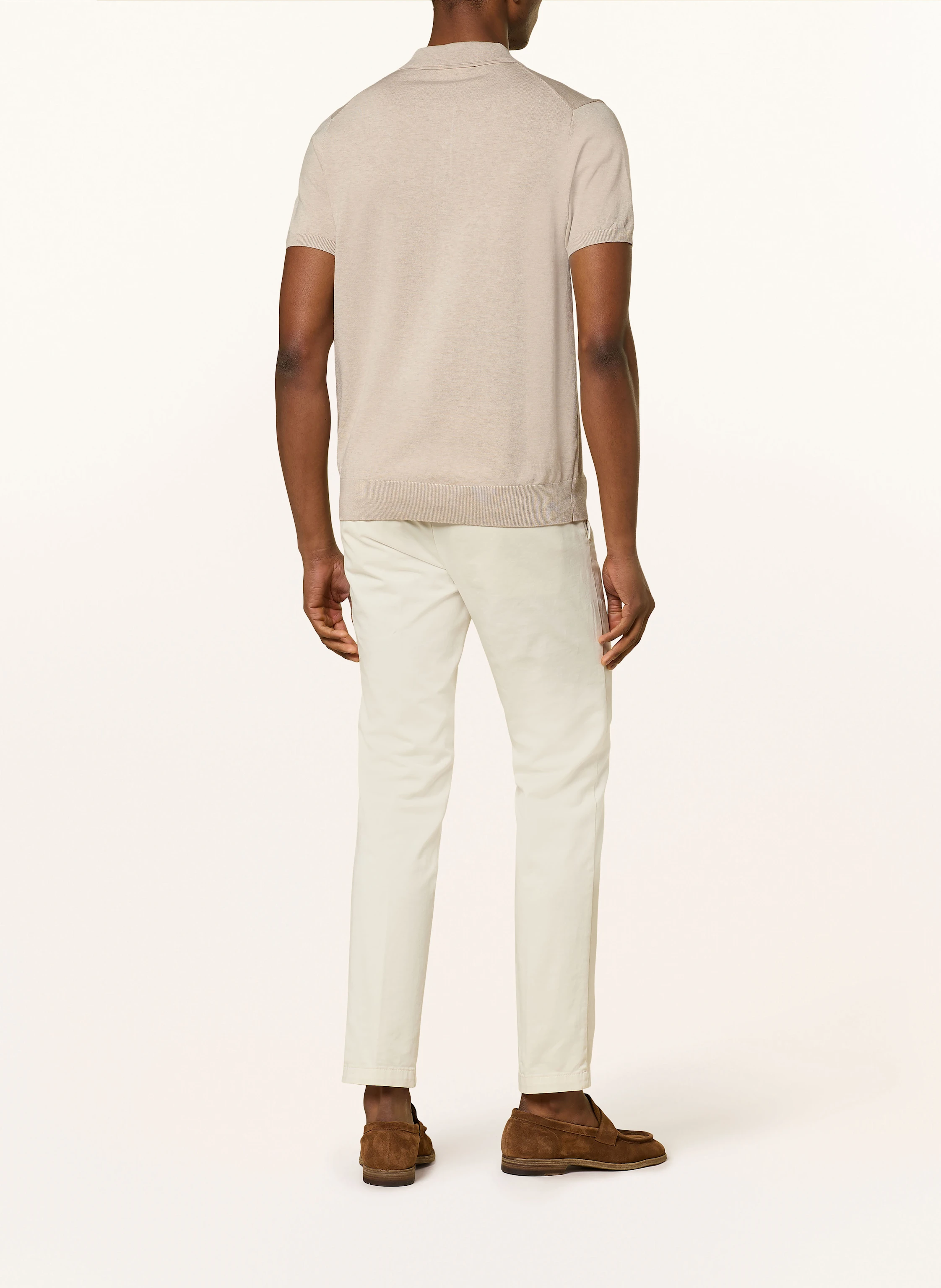 PROFUOMO Strick-Poloshirt