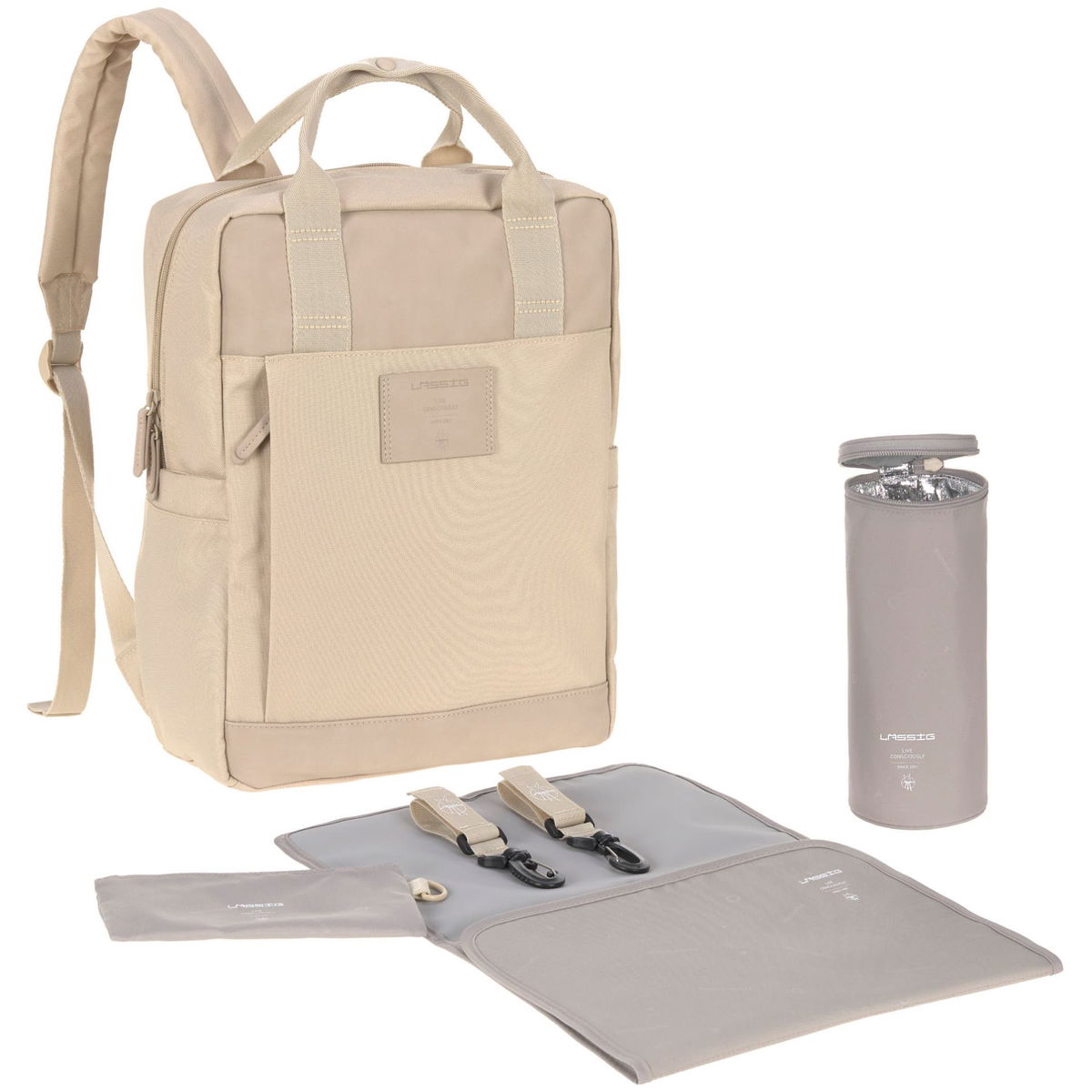 LässigLässig   Green Label Wickelrucksack Vividal humus